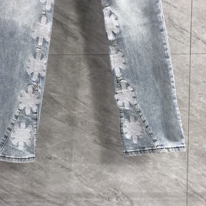 Pantaloni da <span class=keywords><strong>uomo</strong></span> di design dritto di alta qualità impilati <span class=keywords><strong>Skinny</strong></span> Slim Fit in Denim Black Tag consumed Wash <span class=keywords><strong>Jeans</strong></span> da <span class=keywords><strong>uomo</strong></span> smarriti - Product Image 6