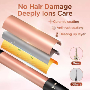 NB rộng 6 trong 1 Tourmaline đa mục đích công cụ tạo kiểu tóc PTC nóng tóc Curler ép tóc và Irons cho nhà hoặc khách sạn sử dụng - Product Image 4