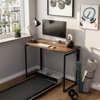 Bureau d'ordinateur pliable directement de l'usine, table d'étude portable pour la maison et le bureau, bureau d'écriture pliable gain de place