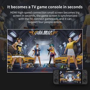 Console de jeux rétro multi-joueurs, console de jeux portable et tablettes intelligentes à double système d'exploitation Android Linux <span class=keywords><strong>RG552</strong></span> - Product Image 3