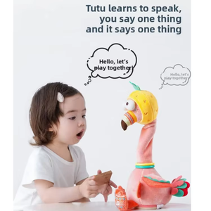 Casse-Noisette Interactif, un Jouet en Peluche Intelligent qui Enregistre et Répète, qui Tourne la Tête pour Parler et Chant, Jouet Électrique en Peluche - Product Image 2