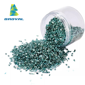 1/64 0.4MM di colore brillante brillante blu polvere nera polvere Glitter polvere per iniezione - Product Image 3