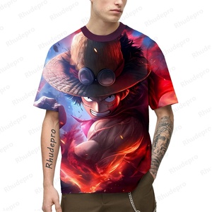 2024 nuevo hombre <span class=keywords><strong>Japón</strong></span> <span class=keywords><strong>Anime</strong></span> nueva impresión 3D Cosplay <span class=keywords><strong>camiseta</strong></span> mujeres y niños calle camisetas gran Top manga corta - Product Image 4