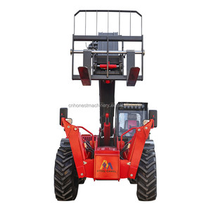 Chariot télescopique tout-terrain STEEL <span class=keywords><strong>CAMEL</strong></span> M1840C 4x4 avec moteur diesel Cummins, adaptabilité tout-terrain, fourche, mât à trois sections, poste de conduite assis - Product Image 4