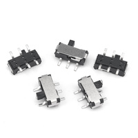 Interrupteur coulissant miniature étanche IP67 12v SMD Micro 2/3/4/5mm Interrupteurs coulissants horizontaux