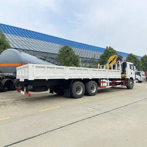 รถบรรทุกติดเครน FAW 6x4 12 ตัน แบบแขนพับได้ 10 ล้อ - Product Image 5
