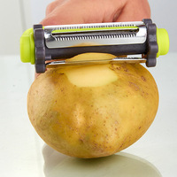 Multifunctionele Schillers 3 In 1 Blade Spin Ontwerp Aardappelgroenteschillers Voor Keukenfruitwortel