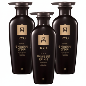 Sconto sul Balsamo Liquido alle Erbe Ryeo Jinsaengbo, Nutriente per Cuoio Capelluto e Capelli, 400ml, Confezione da 3 per Pelle Normale a Secca - Product Image 1