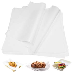 Custom Greaseproof White Baking <b>Paper</b> Sheets Disposable Parchment Liner Silicone Oil Food Wrapping <b>Paper</b> for Bake Packaging - Product Image 1