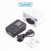 Toolkitrc M450 50W 2 ~ 4S LiPo LiHV LiFe chargeur d'équilibre de batterie contrôleur d'affichage coloré tension de coupure pour voiture de Drone RC FPV