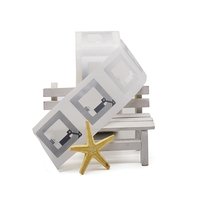 Étiquette adhésive RFID NFC programmable et imprimable sur mesure 35*35mm, étiquette intelligente pour hôtels, mini-étiquette 13.56MHz, fonctionnelle en mode humide/sec