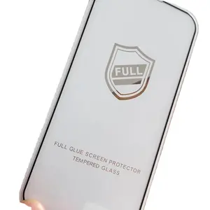 Fabrika fiyat yüksek kalite tam GLUR 0.25mm ultra-ince yüksek dereceli temperli cam ekran koruyucu Apple iPhone Samsung için