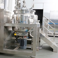 Machine d'homogénéisation pour ligne de production de dentifrice, machine de fabrication de shampoing et de crème pour les mains, homogénéisateur émulsifiant sous vide pour dentifrice