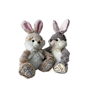 OEM/ODM disket uzun kulaklar peluş oyuncak <span class=keywords><strong>Bunny</strong></span> dolması hayvan tavşan bebek bebek oyuncakları hediye doğum günü - Product Image 6