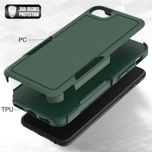 2020/2022 SE Heavy-Duty Dual-Layer Protección robusta Cubierta <span class=keywords><strong>de</strong></span> teléfono resistente a prueba <span class=keywords><strong>de</strong></span> golpes y resistente Funda protectora <span class=keywords><strong>de</strong></span> material <span class=keywords><strong>de</strong></span> TPU PC - Product Image 3