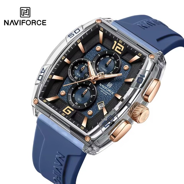 Naviforce 6101 NF6101 Original New Arrival Luxury Wristwatch Waterproof Quartz Chronograph Watch for Relogio Masculino Relojes