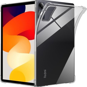 Funda Transparente Negra de TPU Suave para Tablet Xiaomi Redmi Pad SE 11 Pulgadas 2023, Protección Antigolpes con Airbag - Product Image 1