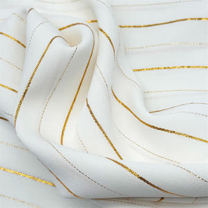 Tela de Poliéster Texturizada Ligera con Hilo Metálico CEY Mate 60D para Ropa de Mujer y Niña a la Moda - Product Image 6