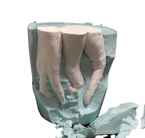 Offre Spéciale souvenir mains <span class=keywords><strong>kit</strong></span> de coulée alginate <span class=keywords><strong>moulage</strong></span> poudre argile artisanat bébé <span class=keywords><strong>kit</strong></span> de coulée - Product Image 4