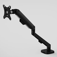 Support d'écran d'ordinateur unique avec réglage en hauteur et support de bras de bureau Angle d'inclinaison de 90 degrés Nouveau produit