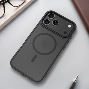 Nouvelle arrivée 2025, coque de téléphone en TPU PC avec effet mat givré, antichoc, charge magnétique, sensation de toucher doux pour iPhone Air 17 <span class=keywords><strong>Pro</strong></span> 17 <span class=keywords><strong>Pro</strong></span> Max 17 - Product Image 3