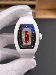 Montre mécanique <span class=keywords><strong>automatique</strong></span> squelettée pour femme, design lèvres rouges incrustées de diamants Moissanite de qualité supérieure, idéale pour le sport et les affaires - Product Image 2