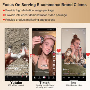 جهاز علاج بارد قابل لإعادة الاستخدام للوجه والجسم مع بكرة ثلج وكرة تدليك لشد الوجه وإزالة التجاعيد وفقدان الوزن والعناية بالجسم - Product Image 5