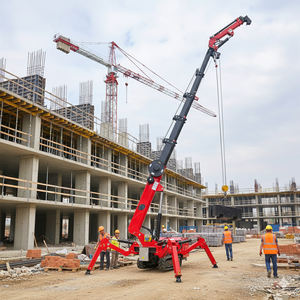 รถกระเช้าแบบขาแมงมุม RST L-266 ได้รับการรับรองมาตรฐาน CE ความสูงในการยก 10 ม. 16 ม. 22 ม. บูมยาว รับน้ำหนักได้ 3000 กก. 3 ตัน 5 ตัน 8 ตัน 10 ตัน 12 ตัน 14 ตัน - Product Image 5