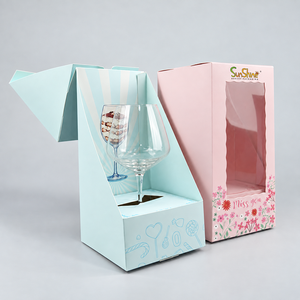 Caja Plegable para Pasteles al por Mayor, Caja de Embalaje para Pasteles del Día de San Valentín, para Empacar Cupcakes en Vasos de Vidrio - Product Image 2