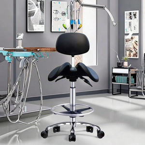 Có thể điều chỉnh Y Tế BệNh Viện ngồi có thể ngả nha khoa cắt tóc yên ghế da với tựa lưng thoải mái - Product Image 1