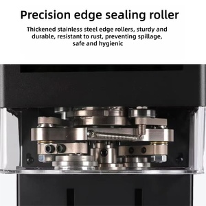 Máquina de sellado de latas de PET ecológica de hierro completamente automática, elevación completa no rotativa para café, leche, té, bebida, juego de servicio - Product Image 6