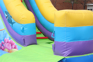 ערכת תיקון לאביזרי מגלשת מים מתנפחת מפוליוויניל כלוריד (PVC) חיצונית של מפעל בן 31 שנה, עם בריכה ומנוע, במבצע - Product Image 5