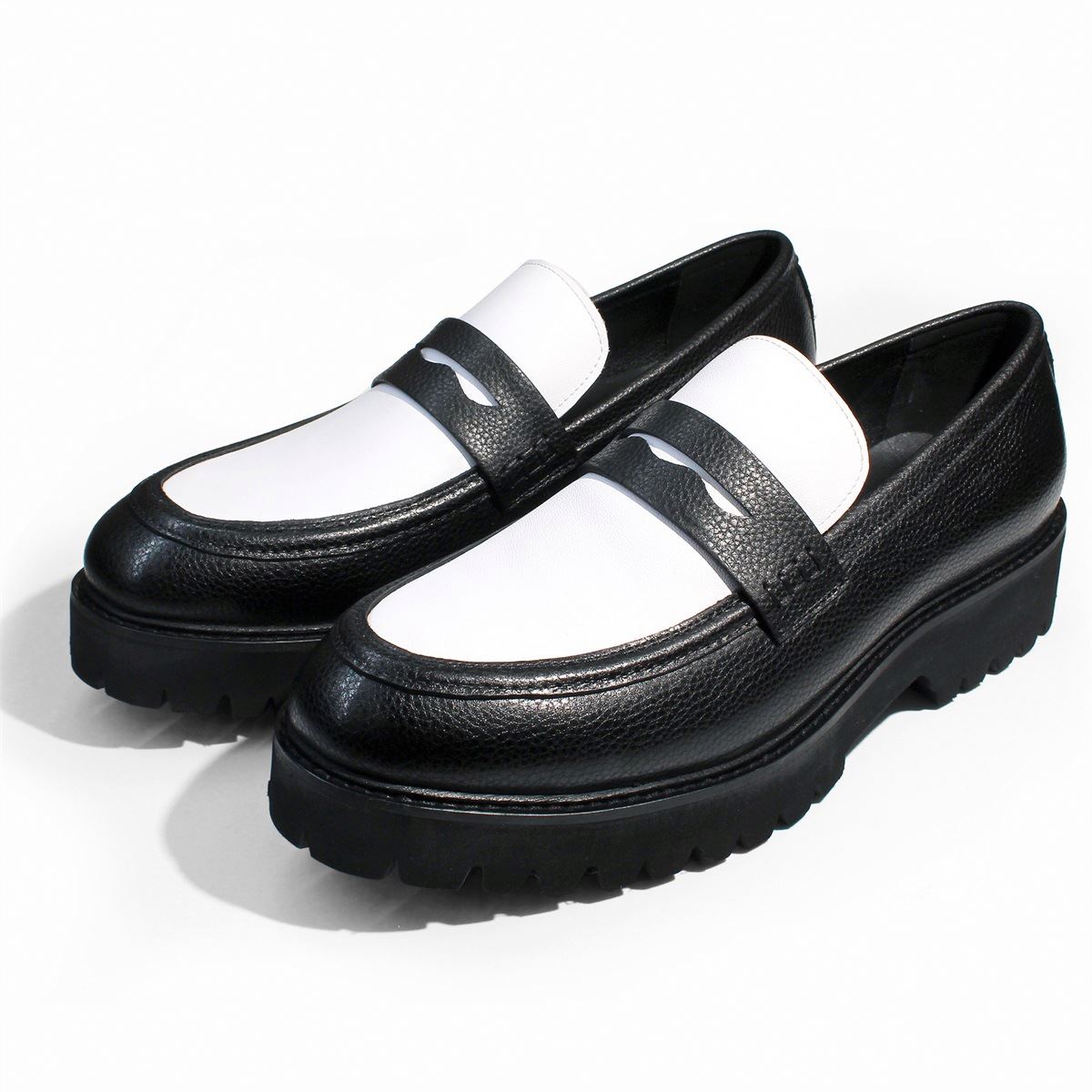 knee length dresses for ladies Dandy Men's Vintage Cap Toe Oxfords (Black/White) 14