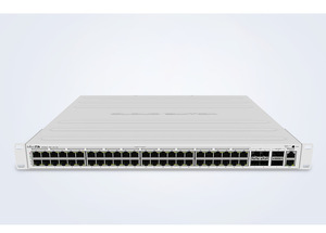 Commutateur PoE MikroTik Cloud Smart CRS354-48P-4S+2Q+RM, nouveau, empilable, avec fonction SNMP et QoS pour réseaux d'entreprise et stockage NAS CRS354-4 - Product Image 5
