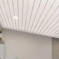 Plafonds modernes en PVC pour l'intérieur, idéaux pour les hôpitaux, hôtels, centres commerciaux, salles, salles de bain, cuisines, rénovation, imperméables, ignifuges, insonorisés