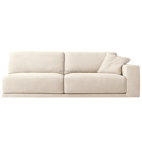 Canapé modulaire de luxe léger Ferly, vente directe d'usine, style américain classique, pour salon