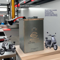 Baterai Lithium Iron Phosphate yang Dapat Ditukar untuk Kendaraan Listrik Roda Dua dengan Sistem Pintar APP Rentang Suhu Luas