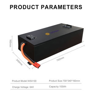 Batería de Litio Recargable Wiren W64100 64V 100Ah LiFePO4 para Carrito de Golf y Vehículo Eléctrico - Product Image 6