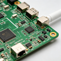 Carte mère PCBA de routeur WiFi Mesh double bande avec amplificateur RF haute puissance, Ethernet Gigabit, compatible OpenWrt, assemblage de PCB, OEM ODM