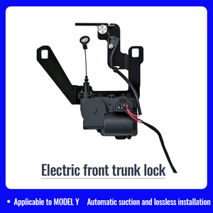 ฝาครอบด้านหน้ารถยนต์เทสล่า รุ่น 3/Y/X/S ของโรงงานหมิงอ่าว <span class=keywords><strong>ราคา</strong></span>โรงงาน ผลิตใหม่ พร้อมระบบล็อคไฟฟ้าอัตโนมัติแบบดูด พร้อมไฟ LED ทำจากยาง - Product Image 2