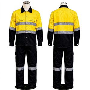 Overol de Trabajo de Algodón con Logotipo Personalizado al por Mayor, Azul, Impermeable, Antibacteriano, Uniforme para Trabajadores de la Construcción, con Característica Antiestática - Product Image 1