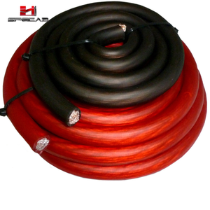 Câble d'alimentation/de masse Flexi Amp haute performance de 30 mètres, calibre 4, fil 4 AWG bleu rouge - Product Image 3