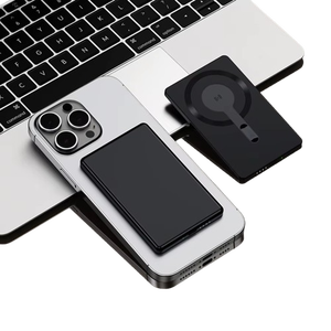 <span class=keywords><strong>Cargador</strong></span> Inalámbrico Magnético Plegable 3 en 1 Ultra Delgado de Aleación con Banco de Energía Magnético de 5000 mAh y PD de 20 W - Product Image 1