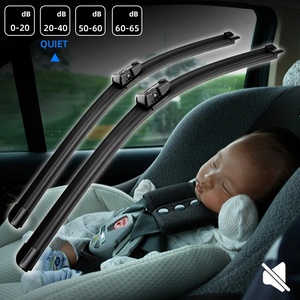 LIJAY 2025 Escobillas Limpiaparabrisas de Caucho 100% Natural, Estructura sin Hueso Multi-fit, Negras, de 12"-30", OEM para Audi A3/A4 - Product Image 6