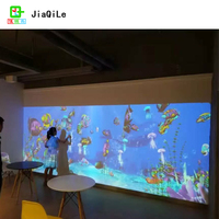 Juego de dibujo táctil interactivo para niños y adultos con cepillo mágico-Dibujo de pared de plástico para PC interior