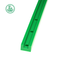 Rail de porte coulissante, en plastique et nylon, résistant à l'usure, longueur et taille personnalisés, mc, guide avec chaîne en plastique, livraison gratuite, OEM