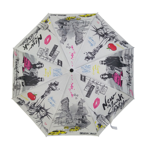 Le design créatif de la Statue de la Liberté ouvre automatiquement un <span class=keywords><strong>parapluie</strong></span> pliable de voyage coupe-vent <span class=keywords><strong>parapluie</strong></span> 3 plis - Product Image 2