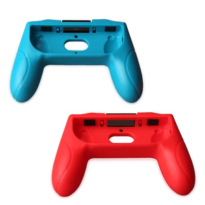 SYY ゲームコントローラー ジョイスティック グリップ シェルケース ゲームパッドスタンド NS用 100%テスト済み ブラック/レッド+ブルー 1セット/2個 - Product Image 6