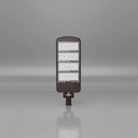 Projecteur LED extérieur professionnel 300W IP65 en alliage d'aluminium, alimentation secteur, étanche, haute luminosité pour éclairage public (vente en gros)