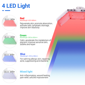 Chuyên nghiệp Spa da mặt nâng leds-đèn trị liệu máy đẹp cho khuôn mặt thẳng đứng - Product Image 4